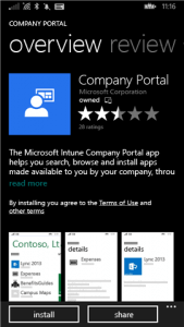 Windows Phone Intone