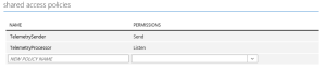 Shared Access Policies