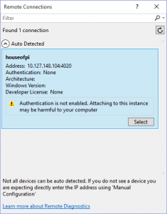 Remote Connections Success